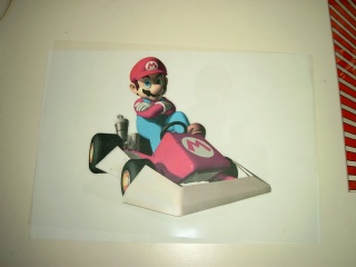 Mario in a cart